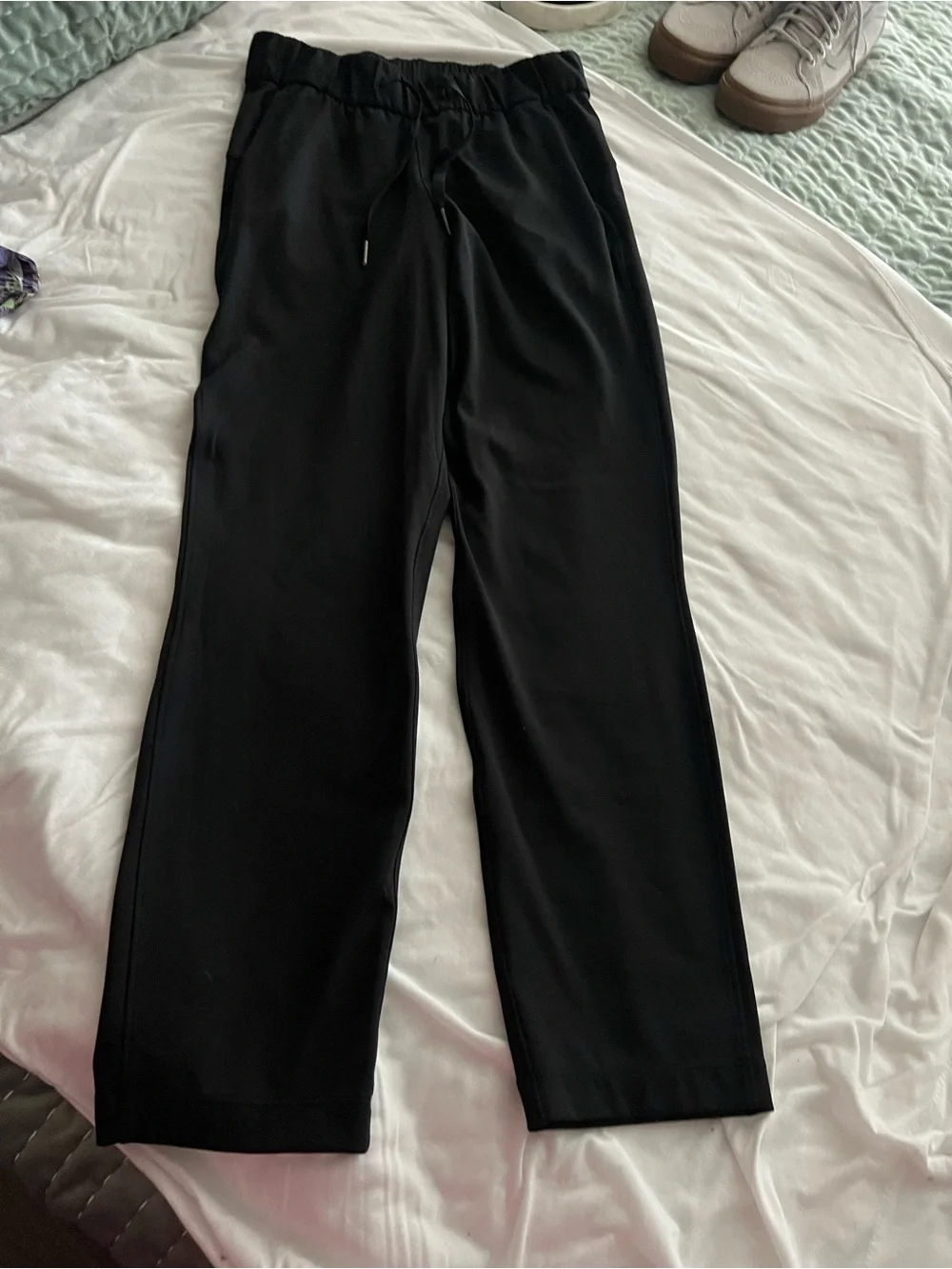 Lululemon Black Drawstring Casual Metro Pants